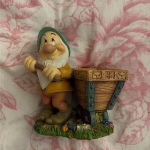 Disney Dwarf Figurine with Cart